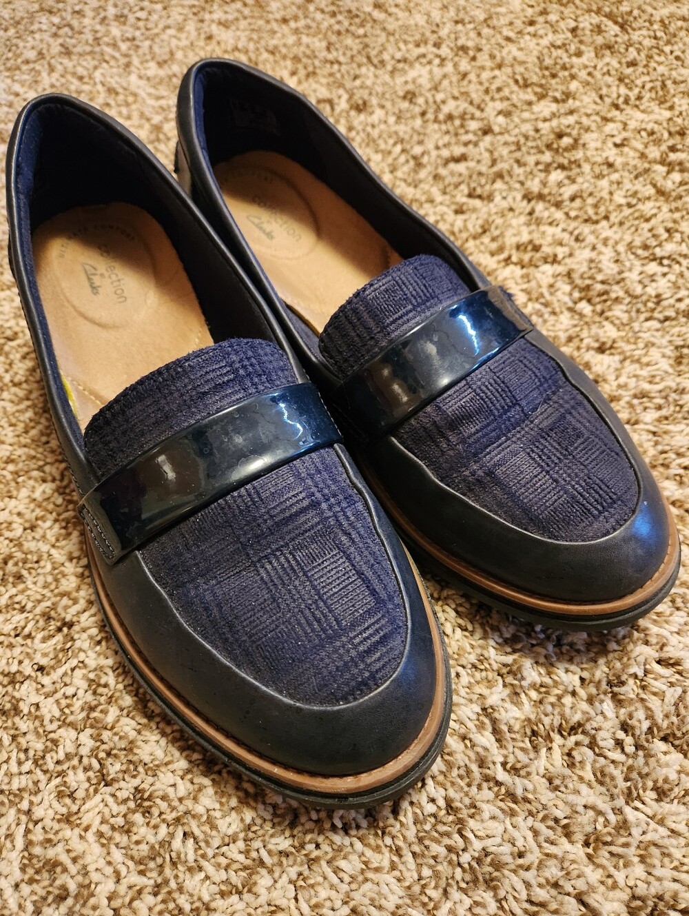 Clarks Sharron Gracy Woman Loafer - Size 8.5W